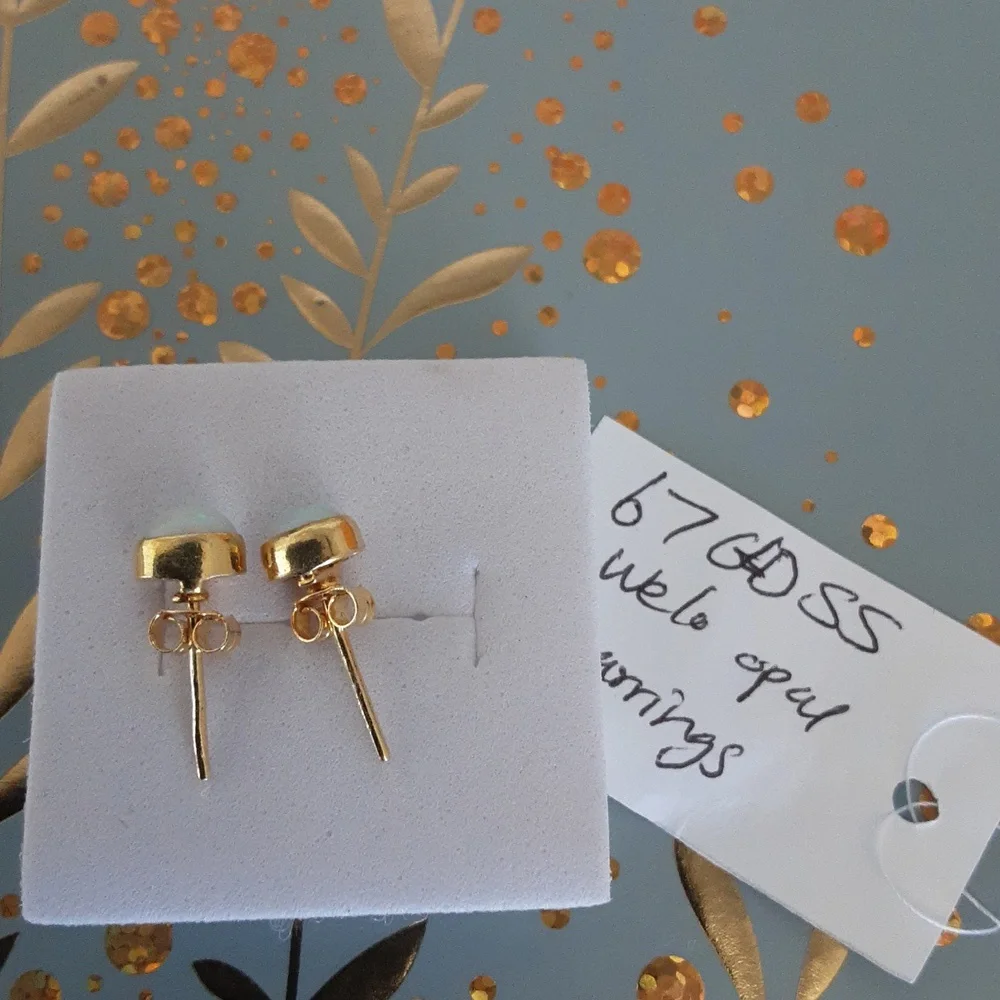 COPY - Welo opal earrings - Picture 5 of 7